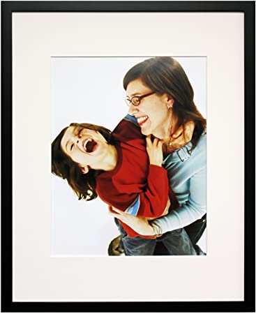 Nielsen Bainbridge Artcare 8x10 Archival Tribeca Collection Black Frame with White Mat for 5x7 Image # WD07A41. Includes: UV Glazed Glass and Anti Aging Liner