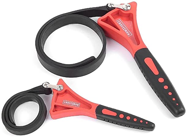 Craftsman 2 Piece 16 Inch Rubber Strap Wrench Set, 9-45570