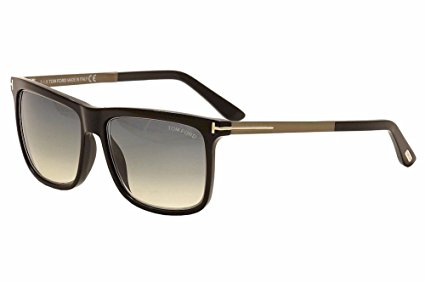 Tom Ford 0392S 02W Black Karlie Square Aviator Sunglasses Lens Category 2