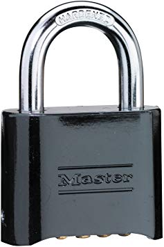 Master Lock 178D Set Your Own Combination Lock, 1 Pack, Black