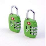 Cabin Max luggage combination TSA padlock, secure your luggage, double pack