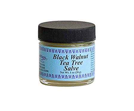 WiseWays Herbals Black Walnut Tea Tree Salve (1 oz)