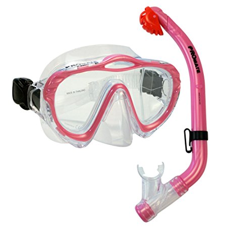 Promate Junior Snorkeling Scuba Diving Mask DRY Snorkel Set for Kids/ SCS0032