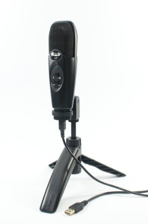 CAD U37 USB Studio Condenser Recording Microphone - Black
