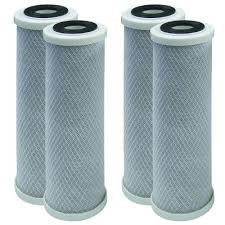 4 Pack Flow-Pur 8 Carbon Block Filter Comparaible Cartridge WCBCS-975-RV by CFS