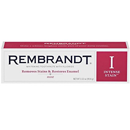Rembrandt Intense Stain Toothpaste, Mint, 3 Ounce