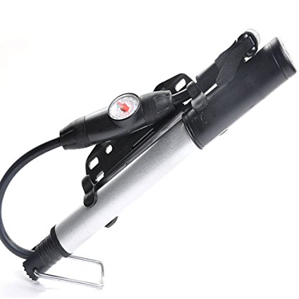 RightBearing Cycling Portable Bicycle Pump for Schrader valve and Presta valve of Bicycle/Bike High-pressure Pump t20