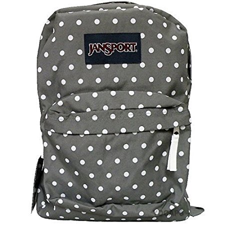 Jansport Superbreak Backpack (Shady Grey / White Dots)