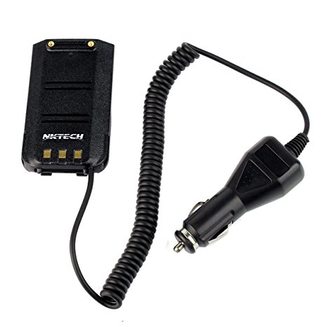NKTECH Car Charger Battery Eliminator For TYT Tytera MD-380 NKTECH MD-380U MD-380V Digital Mobile Radio DMR Two Way Radio Walkie Talkie Transceiver