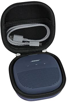 Bose SoundLink Micro Bluetooth speaker ポータブルワイヤレススピーカー 対応 専用保護収納ケース-Hermitshell (ブルー)