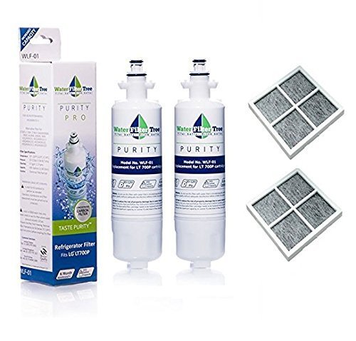 Twin Pack Set - 2 X WLF-01 Replacement Filter for LT700P   2 X LT120F Fresh Air Filter