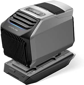 EF ECOFLOW WAVE 2 Portable Air Conditioner with Add-on Battery, Air Conditioning Unit with Heat, Portable AC for Outdoor Tent Camping/RVs or Home Use