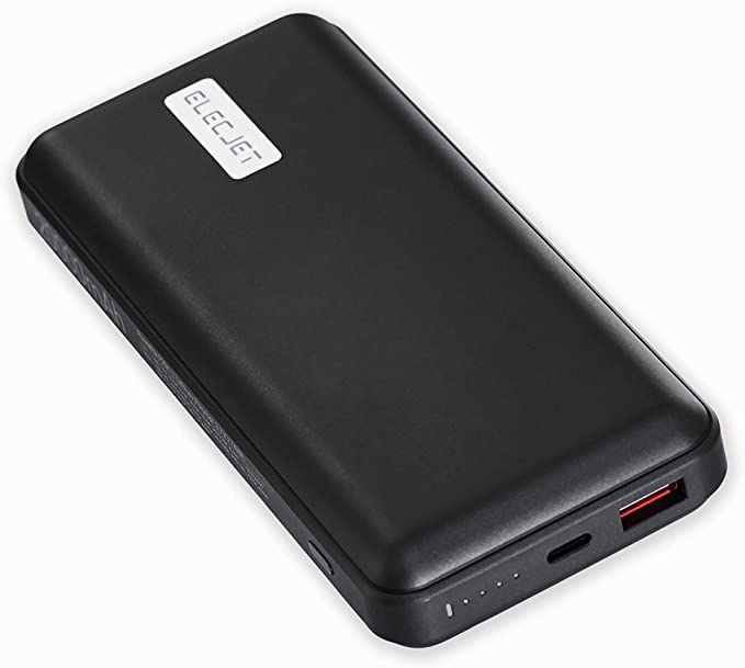 ELECJET PowerPie | USB C Power Bank 45W PD 3.0 PPS | 20000mAh | Super Fast Charge Samsung S20 S21 Ultra, Note 10  | Compatible with Laptops, MacBook Pro, iPad Pro, Surface Pro, iPhone, Nintendo Switch