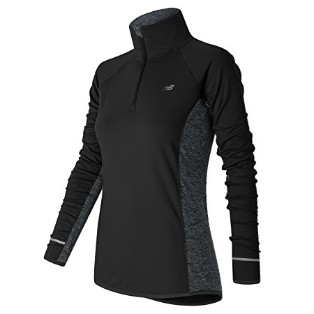 New Balance Women's 1/4 Zip Midweight Top