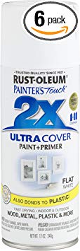 Rust-Oleum 249126-6 PK Painter's Touch 2X Ultra Cover, 12 oz, White