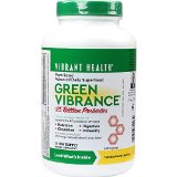 Vibrant Health - Green Vibrance - Plant-Based Daily Superfood  Probiotics and Digestive Enzymes 240 count FFP