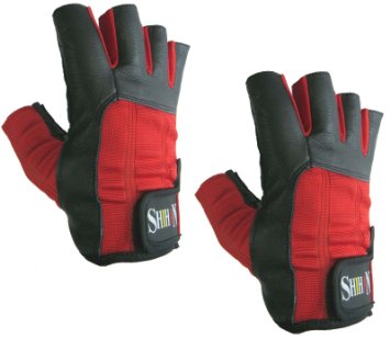 'ASPIRE' Easy Lift Gym Weight Lifting Gloves MESH-1 Soft Leather with Lightweight padded Palm & Velcro Fasten, Gym,Fitness Weight Gloves Size LARGE