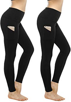 KT Buttery Soft Leggings Capri for Women - High Waisted Leggings Pants with Pockets - Reg & Plus Size - 10  Colors