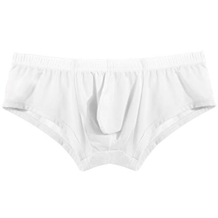 Avidlove Mens Underwear Men Underpants Low Waist Solid Boxers Briefs Casual Soft Shorts Plus Size