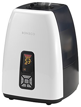 BONECO Warm Or Cool Mist Ultrasonic Humidifier 7144, White