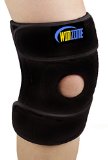 Knee Brace Support by Winzone For Arthritis ACL Meniscus Running Basketball Love It Or Your Money Back Neoprene Non-Bulky Best Open Patella Knee Protector Wrap Relieves Pain Symptoms