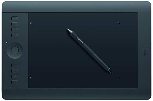 Wacom Intuos Pro Pen and Touch Tablet, Medium (PTH-651/K1)