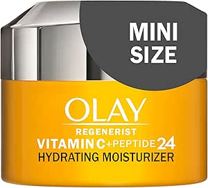 Olay Regenerist Vitamin C   Peptide 24 Face Moisturizer, Trial Size,15 mL