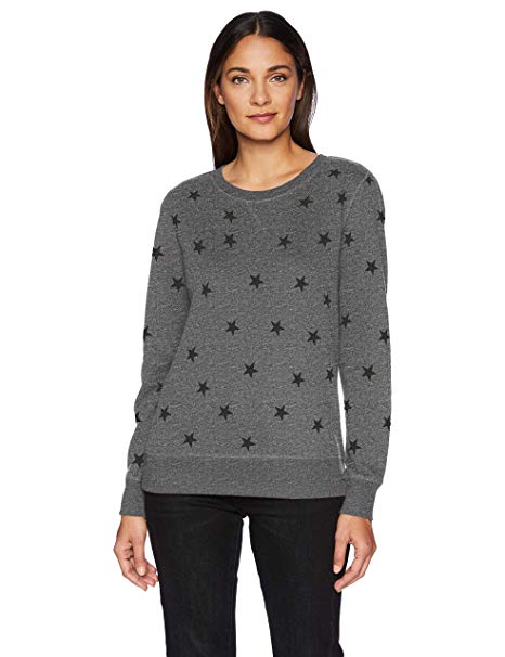 Amazon Essentials Women's French Terry Fleece Crewneck Sweatshirt