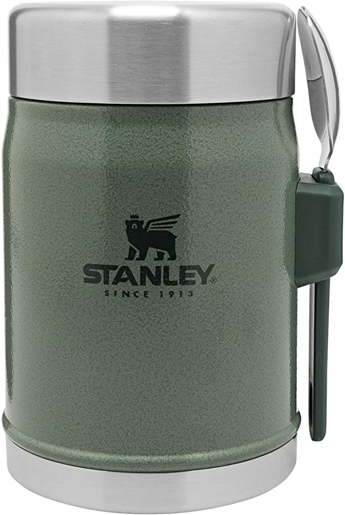 Stanley The Legendary Food Jar   Spork 14oz Hammertone Green