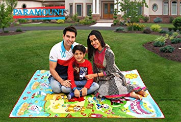 Paramount Waterproof, Anti Skid,Double Sided Baby Play and Crawl Mat, 6X4 Feet (MAT008)