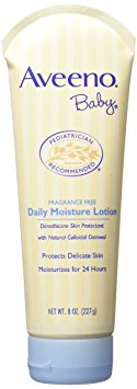 Aveeno baby daily moisture lotion with natural colloidal oatmeal, 8 oz