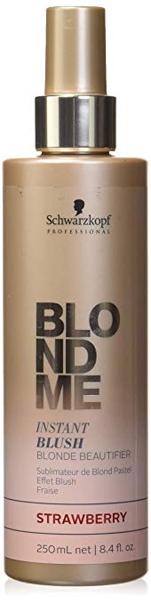 Schwarzkopf Professional BlondMe Instant Blush Temporary Hair Color 250ml (Strawberry)