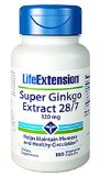Life Extension Super Ginkgo Extract 287 120mg Capsule 100-Count