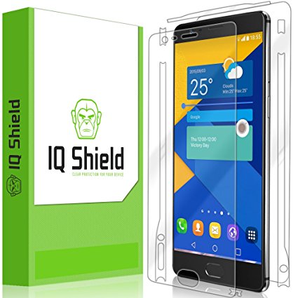 OnePlus 3 Screen Protector, IQ Shield LiQuidSkin Full Body Skin   Full Coverage Screen Protector for One Plus 3 HD Clear Anti-Bubble Film - with