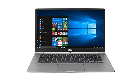 LG Gram Ultra Light & Thin Laptop 14 Inch Full HD IPS Display, Intel Core I5 (7th Gen), 8GB RAM, 256GB SSD, Windows 10, Back-lit Keyboard- Dark Silver