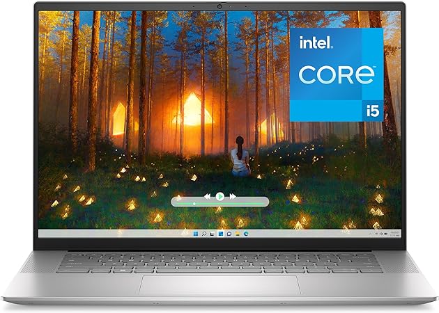 Dell Inspiron 16 5630 16" FHD  16:10 Laptop, Intel Core i5-1340P, 16GB RAM,512GB SSD, Intel Iris Xe Graphics,Fingerprint Reader, Backlit Keyboard, Windows 11 Home (Silver)