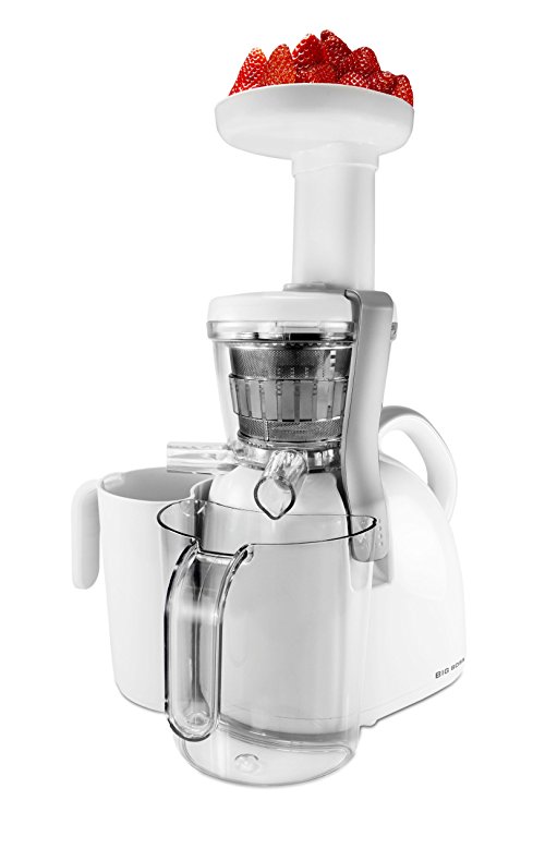 Big Boss 9192 Nutritionally Beneficial Slow Juicer, White