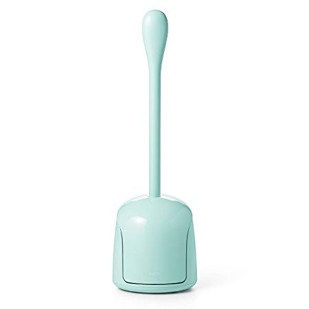 OXO Good Grips Compact Hideaway Toilet Brush, Mint