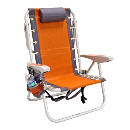 Rio 5 pos LayFlat Ultimate Backpack Beach Chair w/ cooler