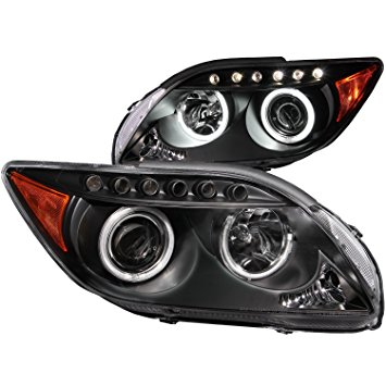 Anzo USA 121119 Scion tC Projector with Halo Black Headlight Assembly - (Sold in Pairs)