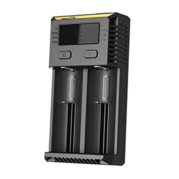 2016 Version Nitecore New i2 Intellicharge Universal Smart Battery Charger for 18650 AAA AA Li-Ion/NiMH US Plug