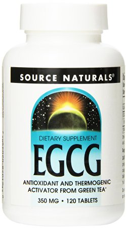 Source Naturals EGCG 350mg from Green Tea, 120 Tablets