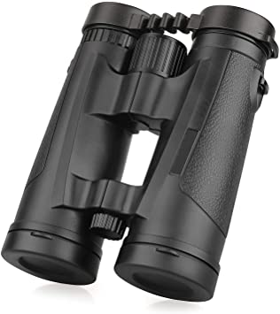 Ultra Clear Binoculars 8x42, Professional Optic with FMC & Bak4 Roof Prism. Quality Optical Glass & Well-Finished Rubber Casing. Best for Adults Bird Watching, Travel Binoculars - XP842A