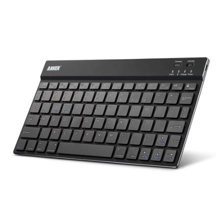 Anker HB005 Built-in Lithium Battery Aluminum Keyboard for iOS Windows and Android 30 and Above