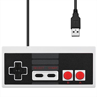 NES Nintendo Classic Style USB Controller For PC or Mac