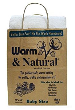 Warm & Natural Cotton Batting Baby/Crib Size