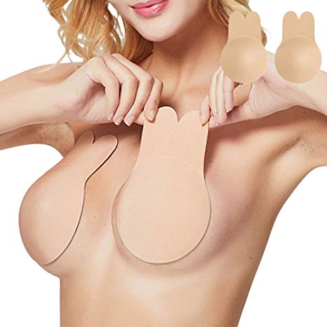 Yica Lift Nipple Cover, Women Reusable Breast Petals Push-up Self Adhesive Bras