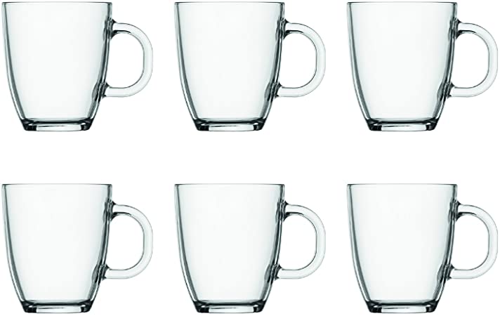 Bodum 11239-10-2 Bistro Glass - Set of 6, Clear