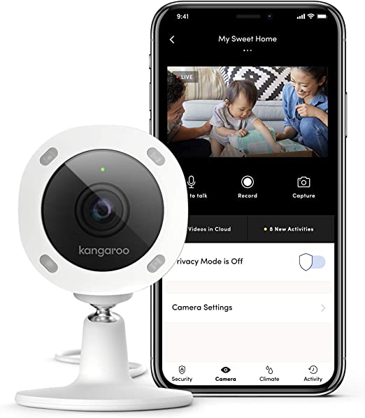 Kangaroo Home Security System (Privacy Camera)