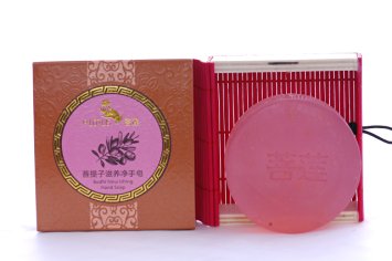Bodhi Smoothing Bath Soap, 100% Pure, Sandalwood Scent, All Natural, LUXURY Herbal Soap - 3.5oz (For hands)